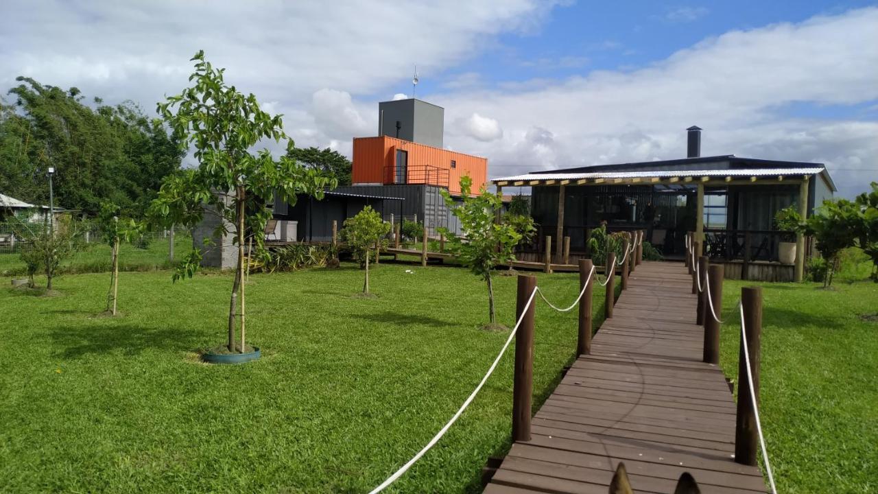 Pousada Casa De Ferro Passo de Torres Esterno foto